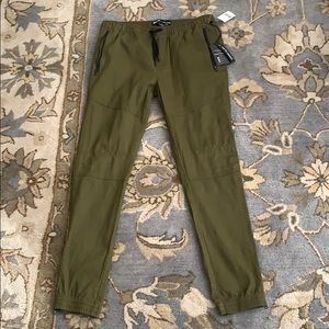 Olive Skinny Joggers New! Size L